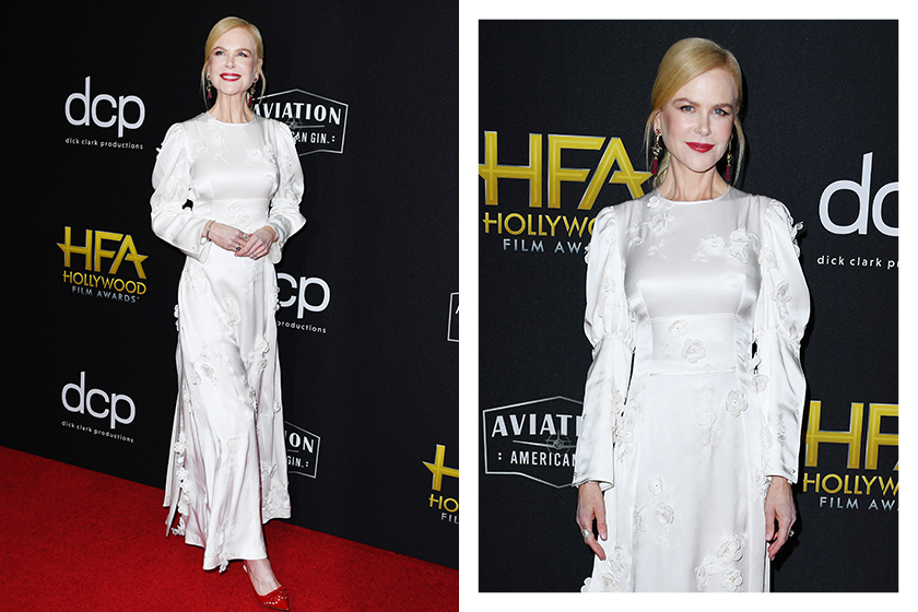 Nicole Kidman Hollywood Film Awards Red Carpet