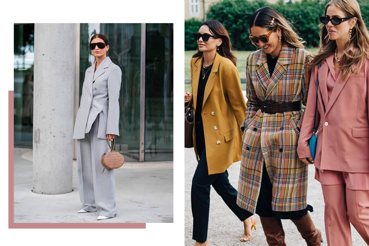 Blazers Street Style fashion week 2019
