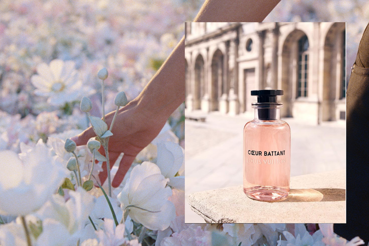 Louis Vuitton 推出帶有梨香結合花香的香水，噴上後猶如仙女下凡！