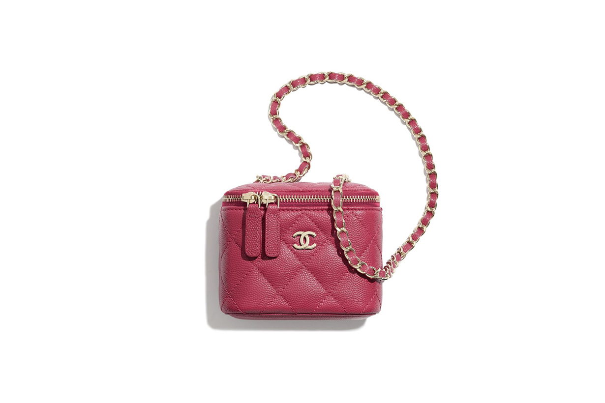 chanel spring summer 2020 small classic box with chain handbags