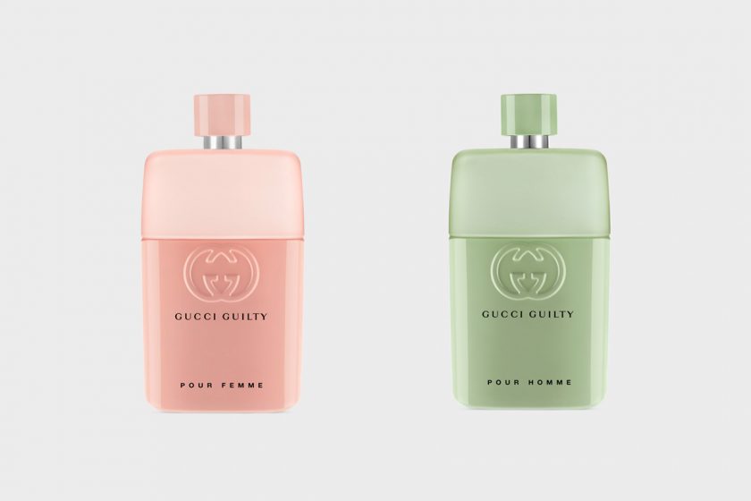 Gucci Guilty 一週年之際推出粉紅＆粉綠限量香水，光是瓶身就讓人難以抵抗！