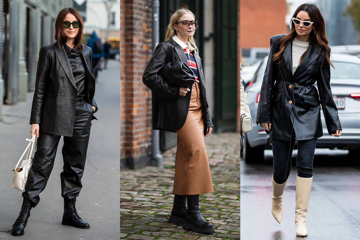 Leather Jacket Street Style