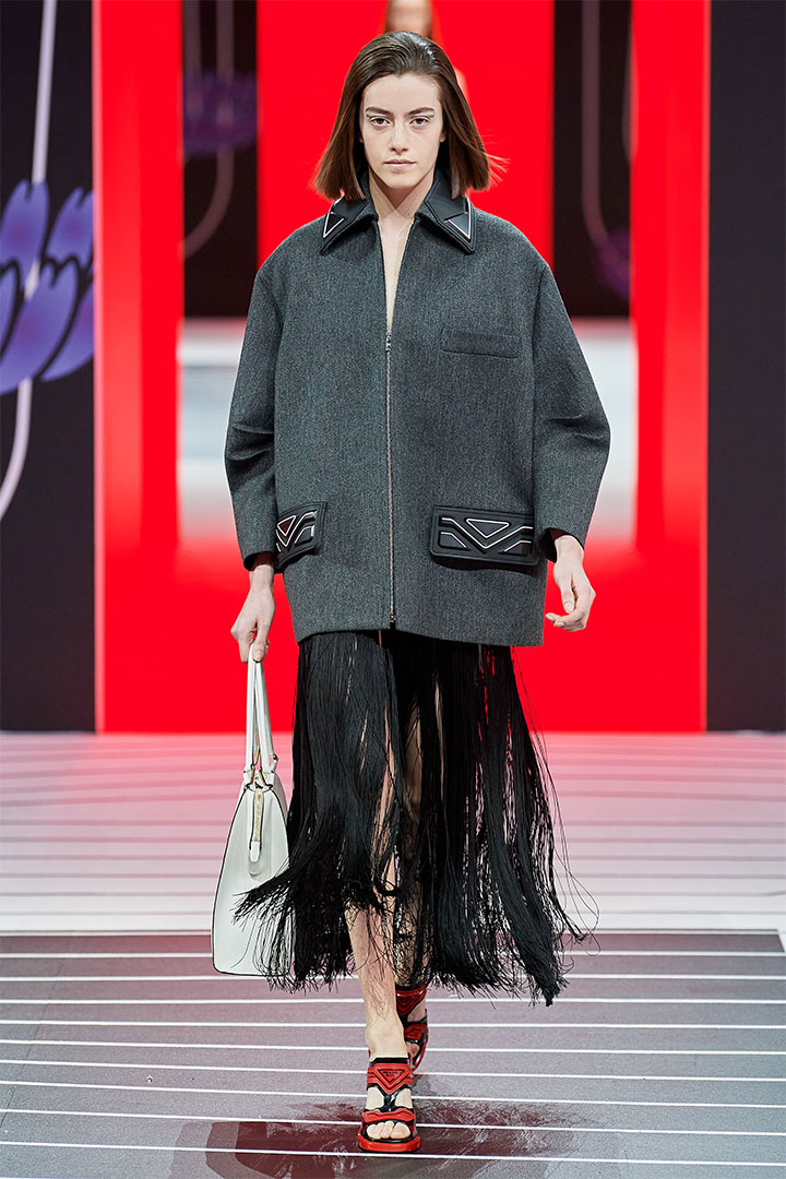 Prada Fashion Show By Miuccia Prada