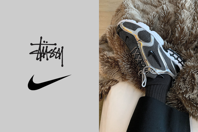 Nike x Stüssy 聯乘波鞋曝光，低調簡約黑灰色調藏著高質感細節！