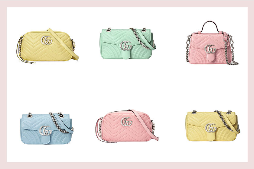 恣意浪漫的仙氣：Gucci 經典熱賣手袋系列，穿上夢幻絕美的柔嫩色調！