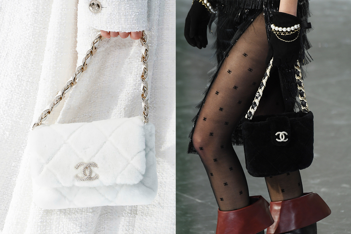 chanel on trend handbags fall winter 2020 Paris fashion week
