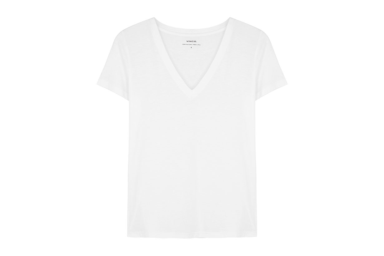 White Pima Cotton T-shirt