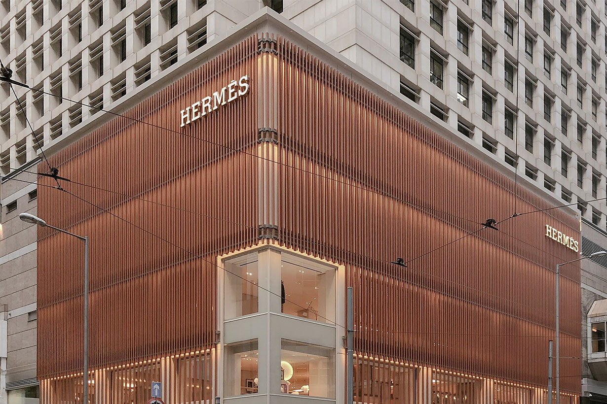 Hermes Store in Hong Kong