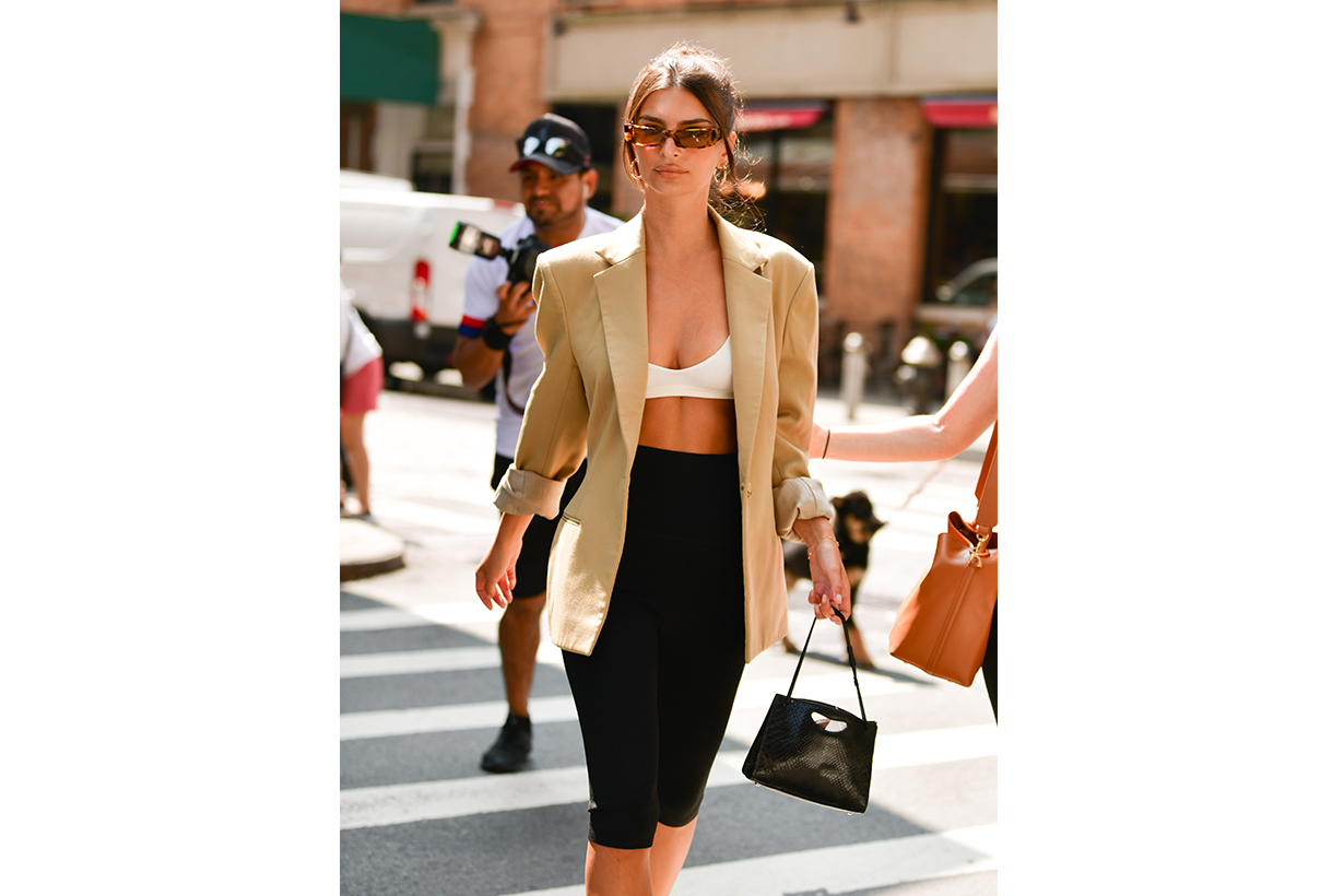 Models off duty look street style street snaps fashion style trend 2020 spring summer Gigi Hadid Bella Hadid Kendall Jenner Grace Elizabeth Emily Ratajkowski 