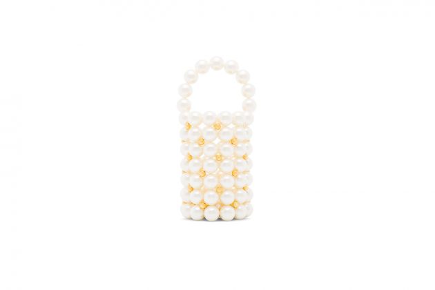 vanina lebanon beaded bag pearl mini shopping
