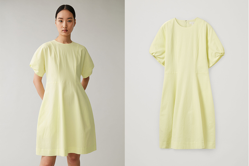 puff sleeves dress SS2020 trend