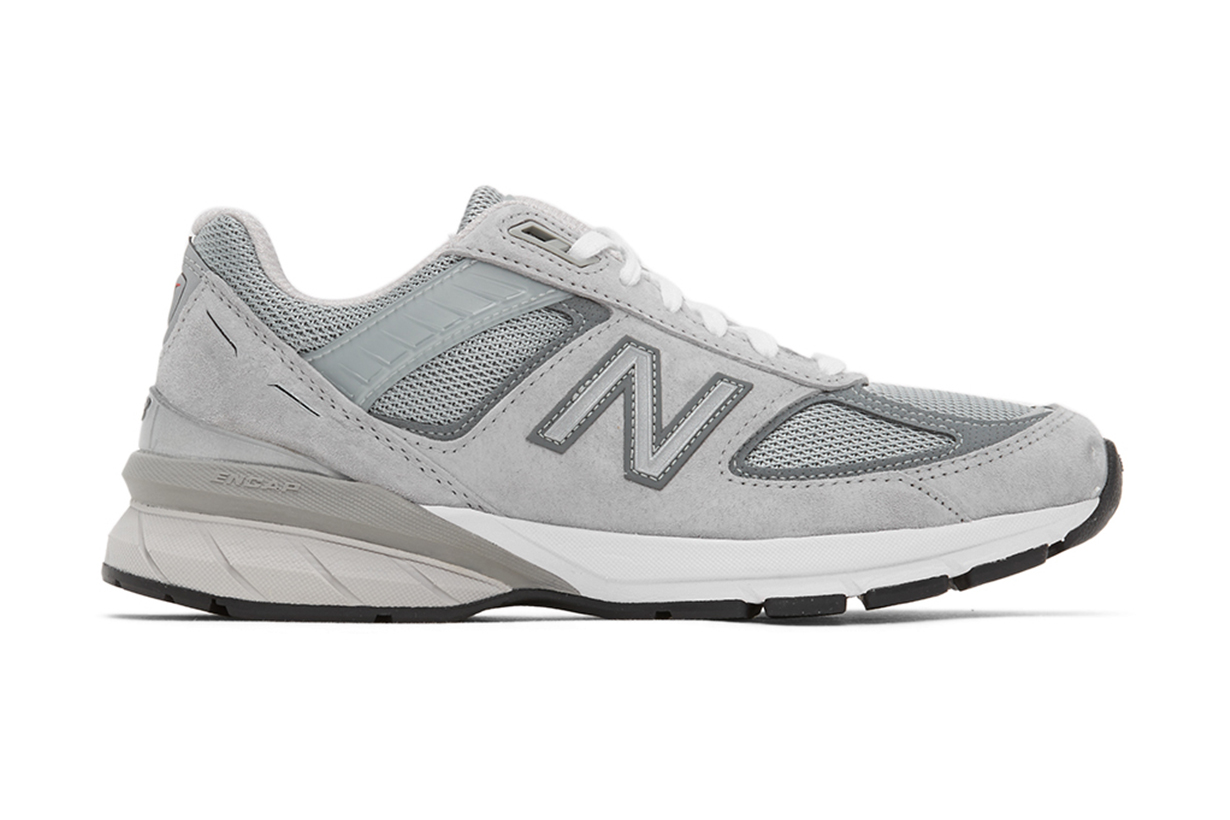 New Balance Grey Made In US 990 v5 Sneakers