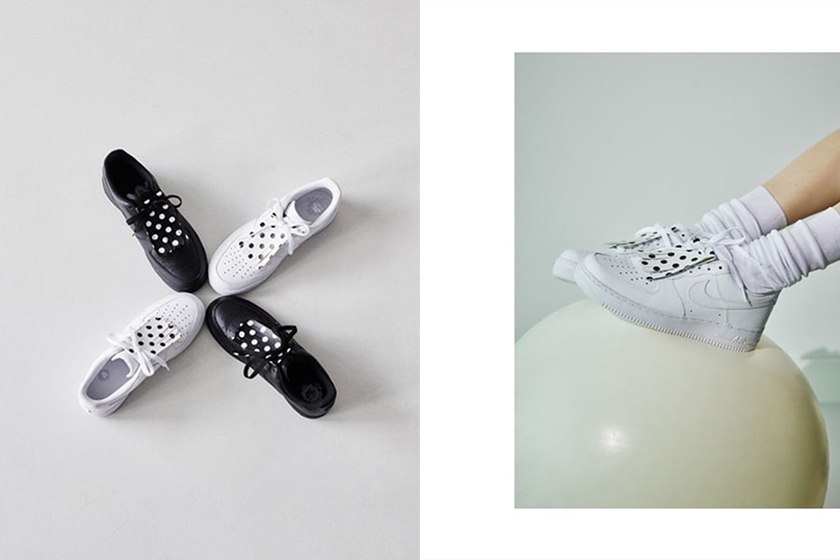 Nike x BEAMS 推出聯乘系列，優雅的黑白波點設計引起熱話！