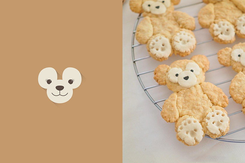 休閒假日提案：挑戰療癒的手作烘焙食譜，在家完成可愛的 Duffy 餅乾吧！