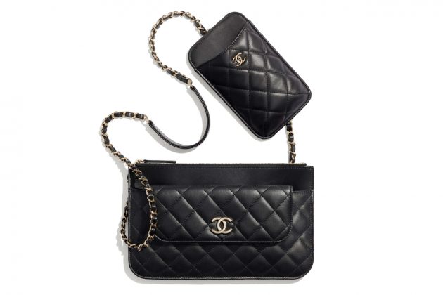 chanel clutch with chain 2020 summer new 3 bags