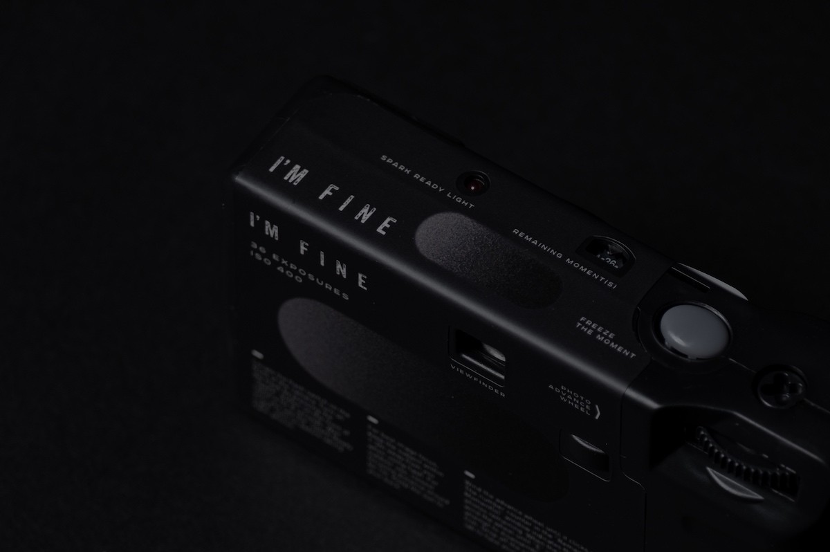 ninm lab im fine black white dawn film camera