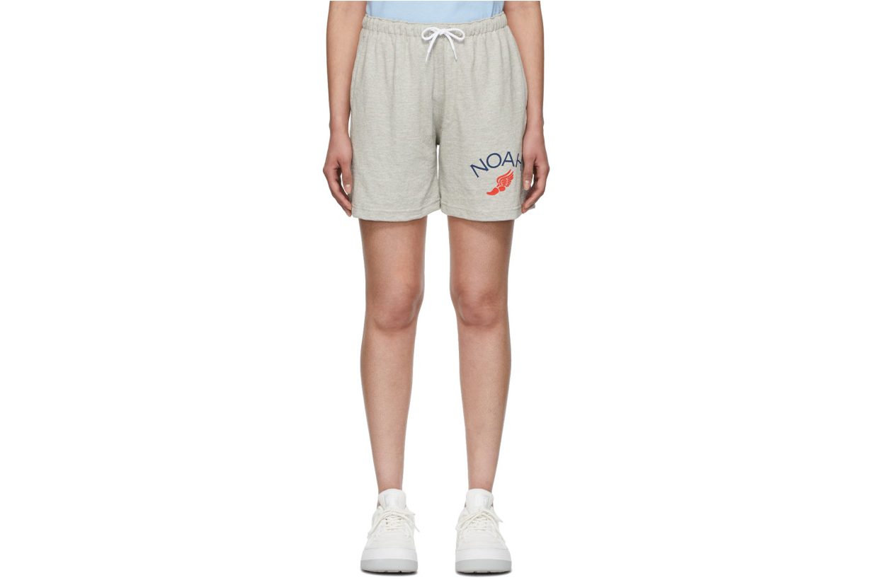 Noah NYC Grey Rugby Cloth Shorts