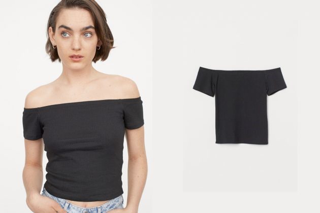 H&M basic t-shirt top wear where buy essential