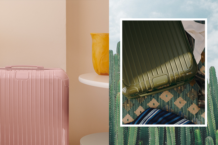 取材自沙漠的日落和仙人掌：Rimowa 推出全新霧粉色和墨綠色行李箱！