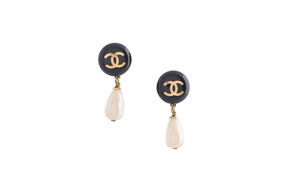 chanel vintage earrings accessories