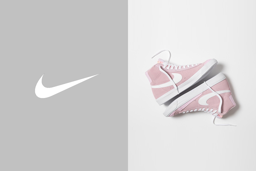 為足上增添一抹浪漫氣息：時髦女生熱愛的 Nike Blazer Mid 帶來淡雅的粉嫩色系！