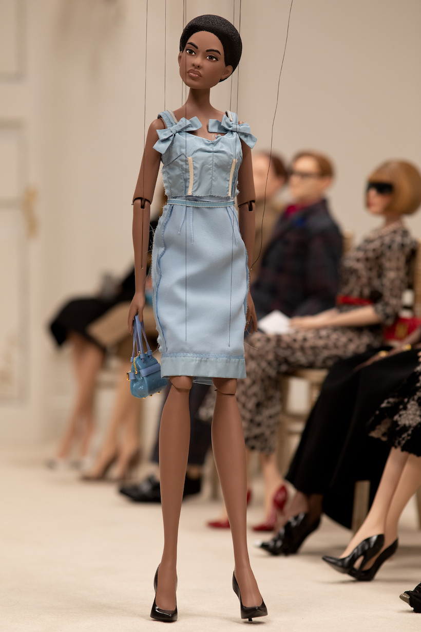 moschino ss 2021 jeremy scott puppet fashion show