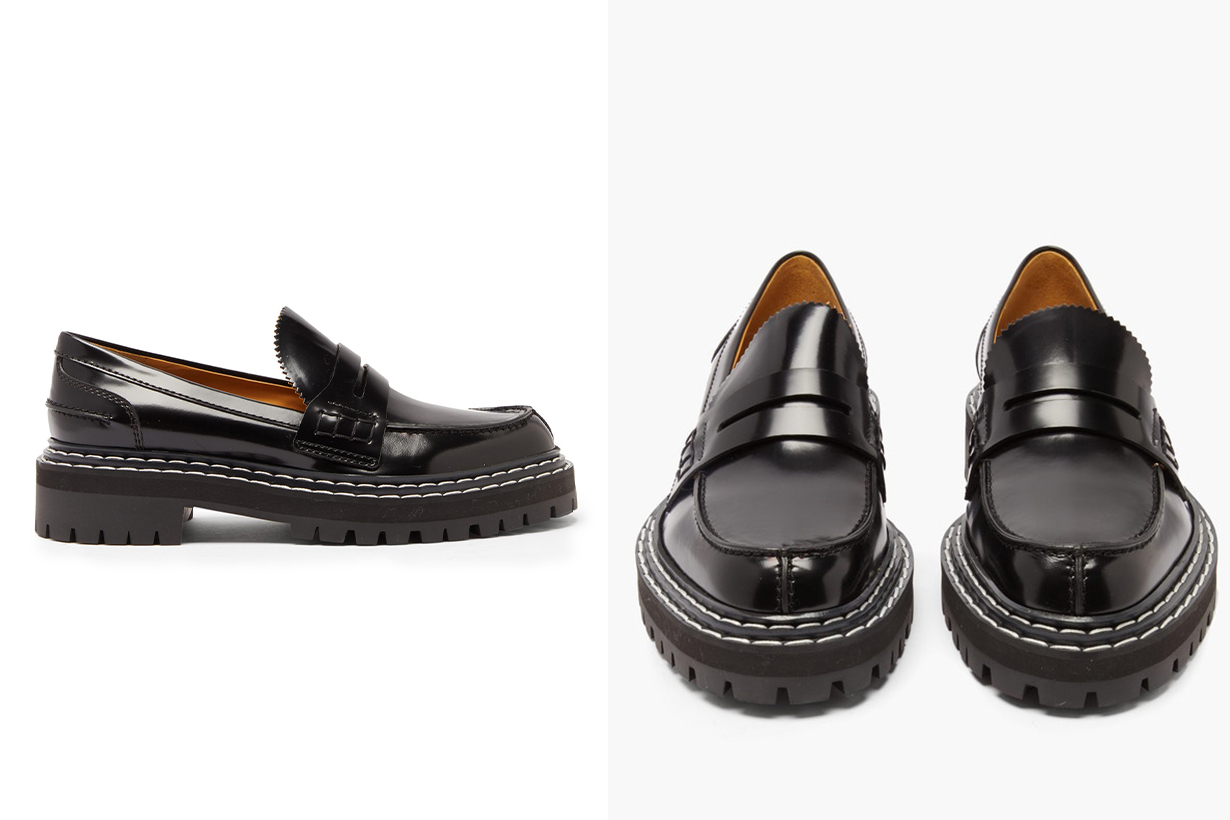 2020 Fall Winter Shoes trends Loafer chunky style Gucci Chloe Hermes Margiela 
