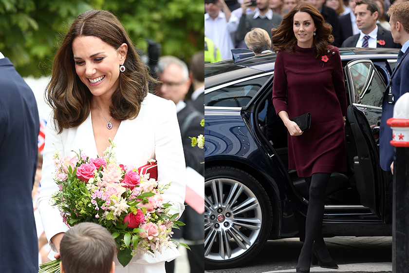 Kate Middleton curved layers Hair trend 2020 fw