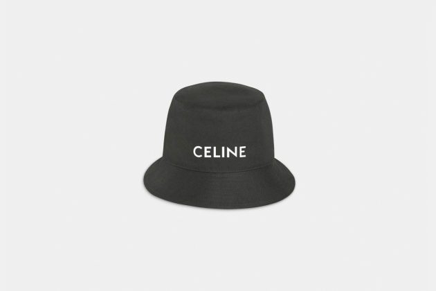 celine cap beanie bucket hat black white 2020 limited unisex