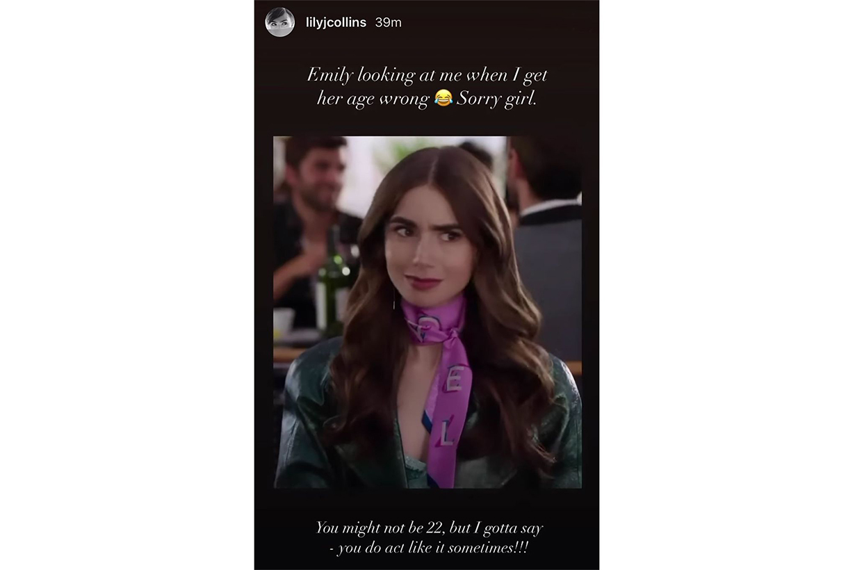 Emily in Paris fans judge Lily Collins eveals character 22 apologize