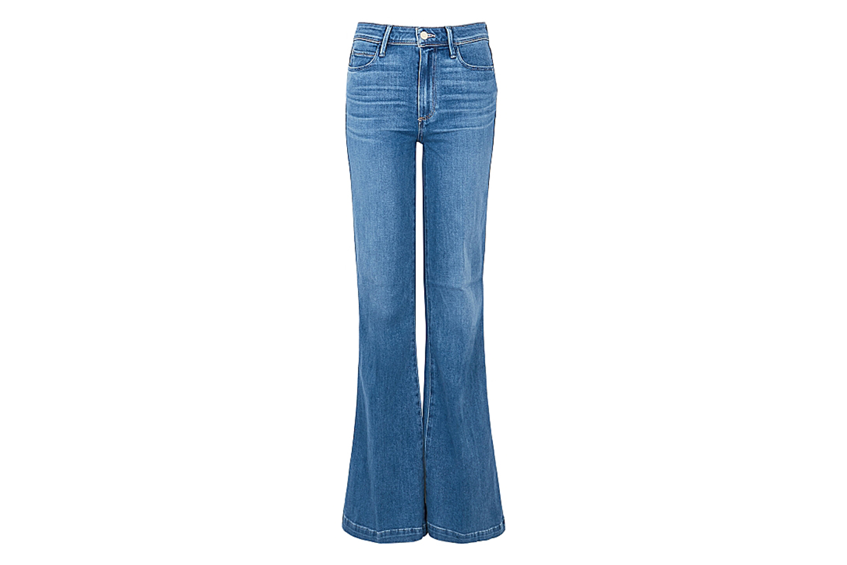 PAIGE  Genevieve Transcend blue flared jeans