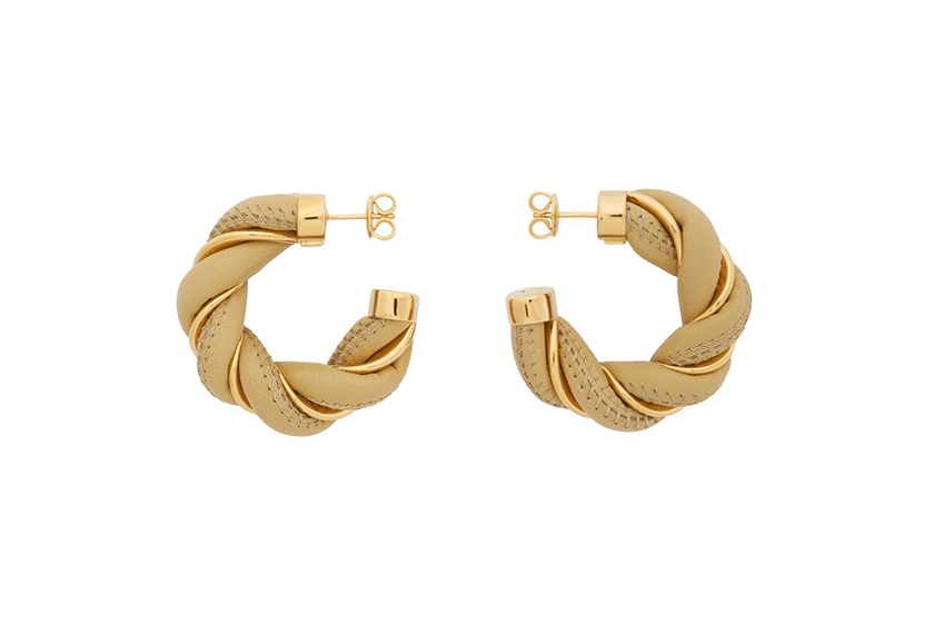2020 fw Jewelry Gold Earring Necklace Ring SSENSE