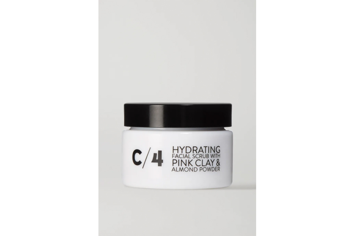 C/4 Hydrating Facial Scrub with Pink Clay & Almond Powder, 50ml