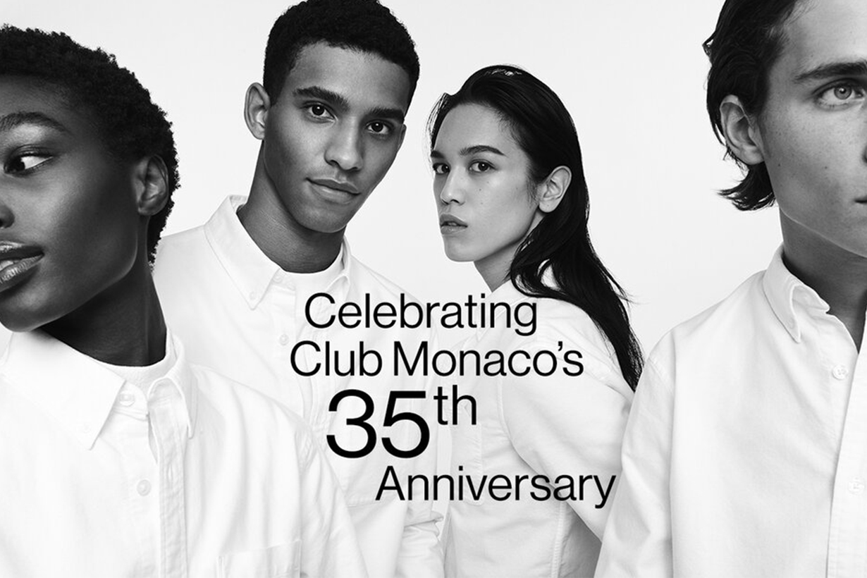 Club Monaco Black and White Campaign