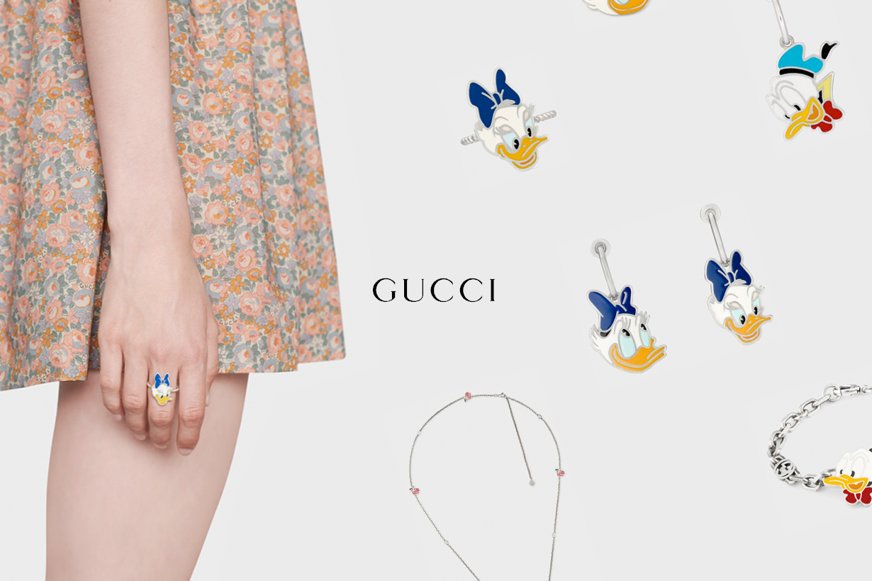 唐老鴨控請失心瘋：Gucci 這一系列飾品，只想讓人整組打包！