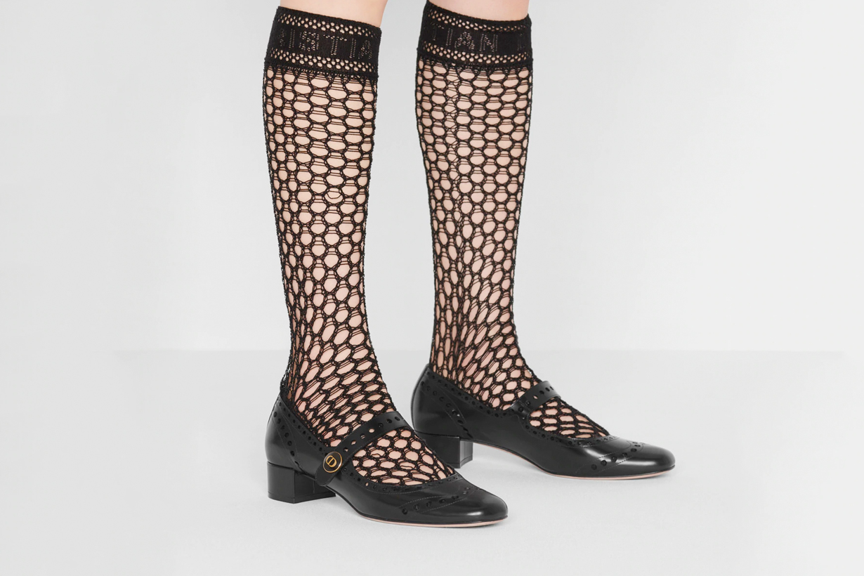 dior fishnet netted sock it item detail boots sneakers heels