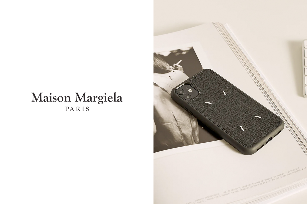 Maison Margiela 推出經典手機殼，4 條白縫線細節不怕近看！