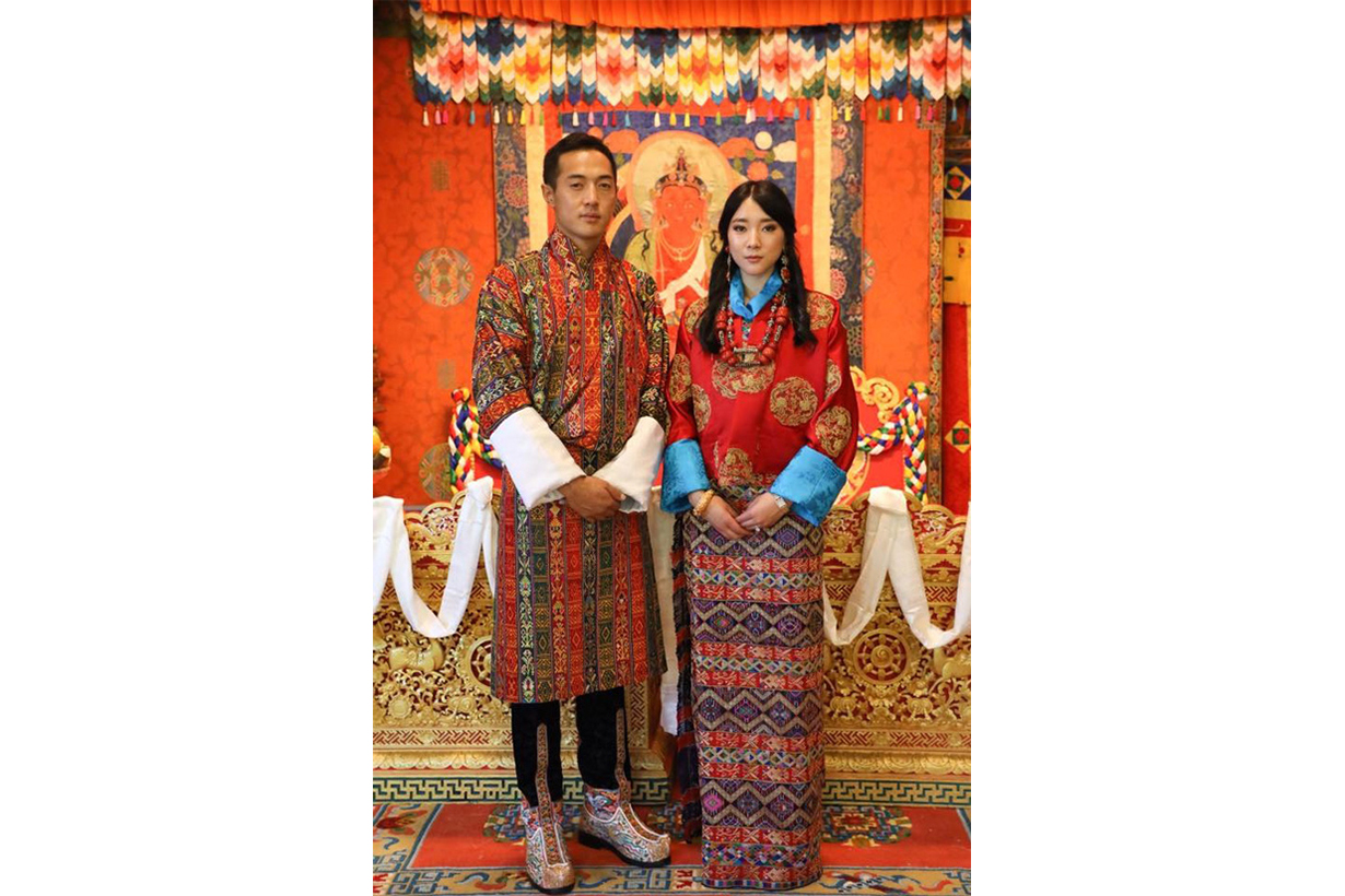 Princess Eeuphelma of Bhutan Dasho Thinlay Norbu King Jigme Khesar Namgyel Wangchuck Queen Jetsun Pema Yeatso Lhamo Jigme Dorji Wangchuck Royal Wedding Royal Marriage Celebrities Couples Love Story 