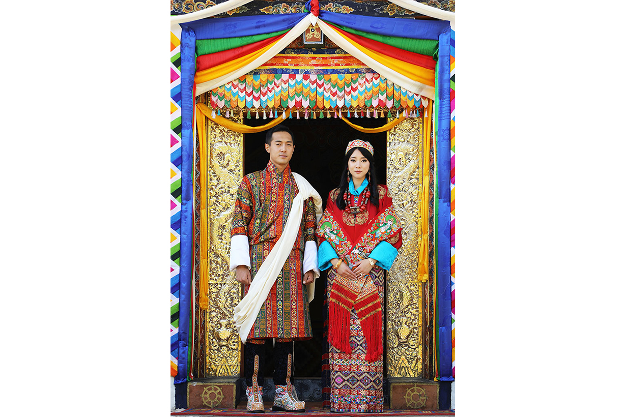 Princess Eeuphelma of Bhutan Dasho Thinlay Norbu King Jigme Khesar Namgyel Wangchuck Queen Jetsun Pema Yeatso Lhamo Jigme Dorji Wangchuck Royal Wedding Royal Marriage Celebrities Couples Love Story 