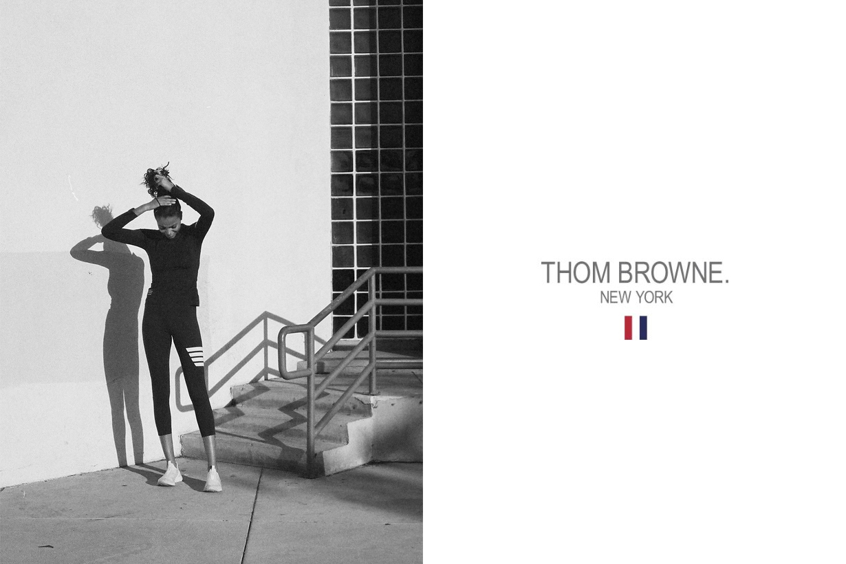 Thom Browne 推出首個運動服系列，寫著完美的極簡高質！
