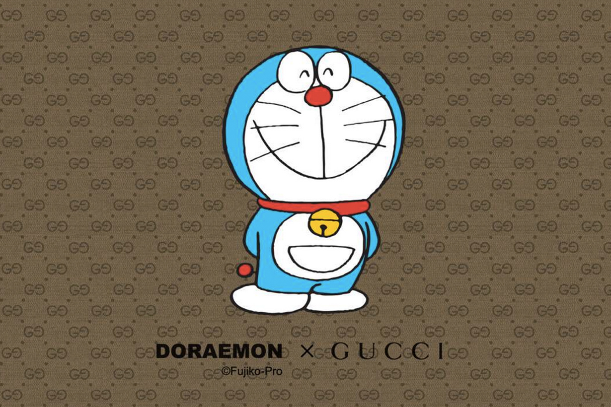 Gucci Doraemon handbags where buy when GG Supreme Epilogue 