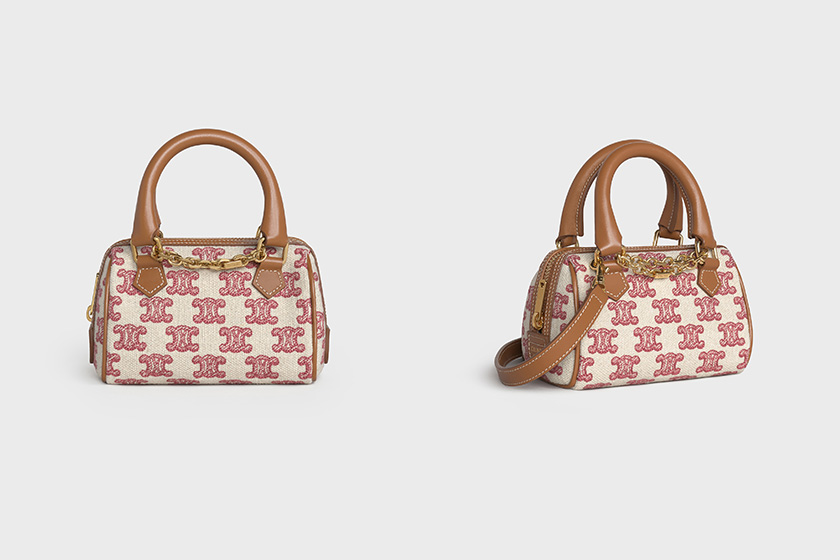 Celine Triomphe Vintage Pink New Year Collection