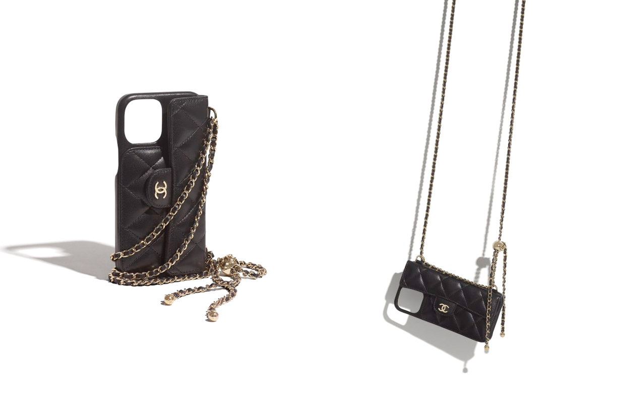 chanel iphone case chain bag 2021 pre spring 12