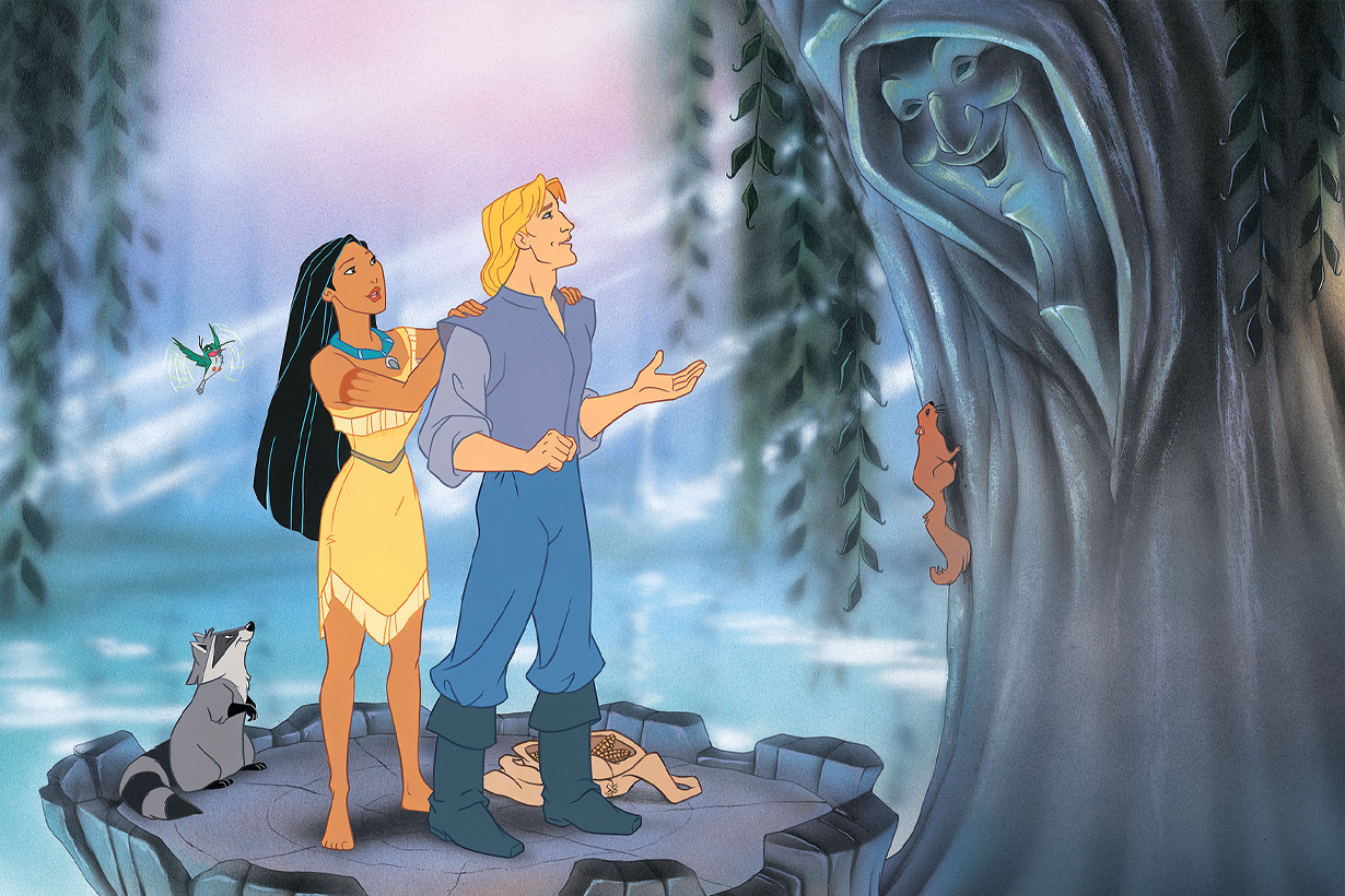 Pocahontas Disney Princesses Fairy Tales Disney Cartoon Disney Movies John Smith Color of the Wind 