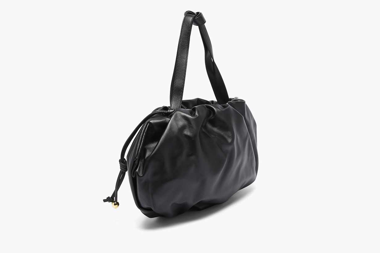 Bottega Veneta The Bulb medium drawstring leather shoulder bag handbags 2021