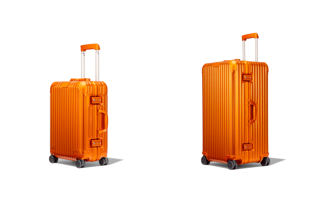 RIMOWA Mars orange Mercury grey cabin luggage trunk 2021 new