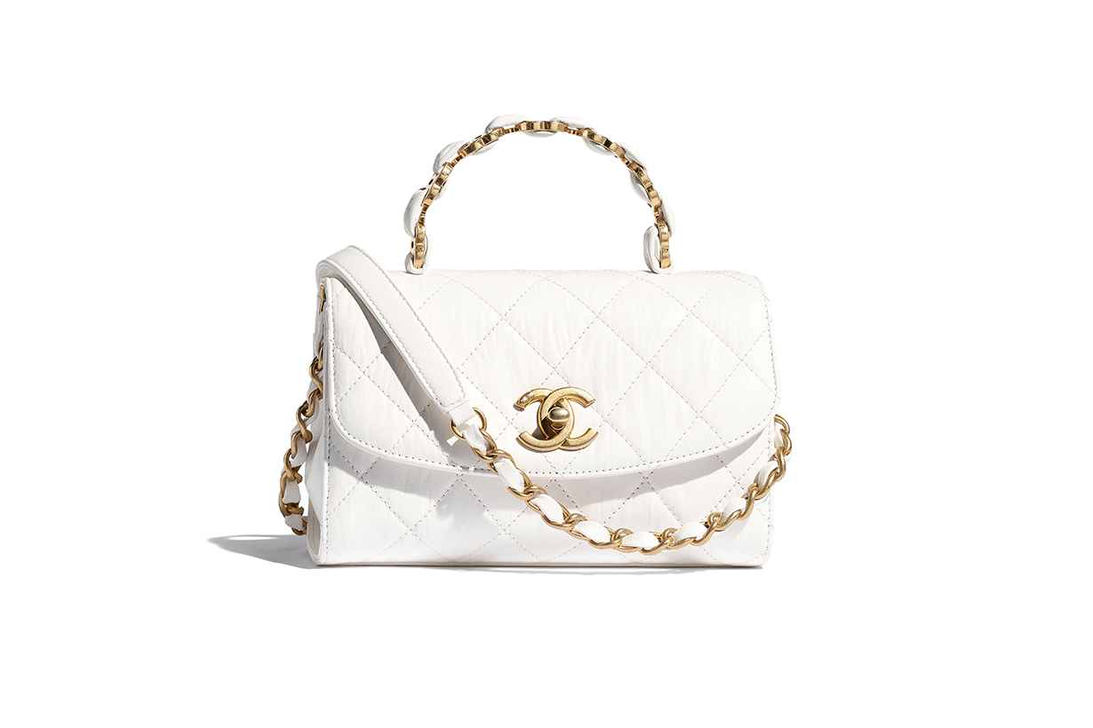 chanel 2021ss pearl handbags release info