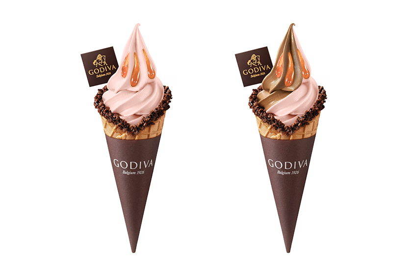 Godiva New limited Flavors Sweet Potato red beans ice cream