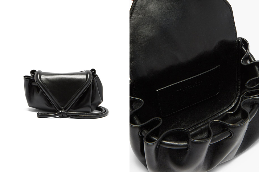 Bottega Veneta Beak bag Drawstring Triangle leather cross-body bag