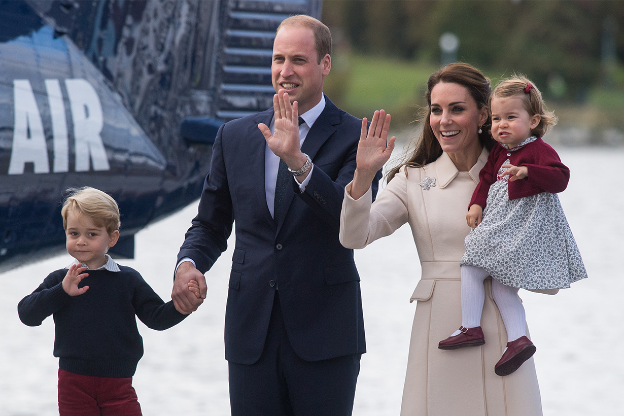 prince William Kate middleton mothers day granny Diana George, Charlotte and Louis